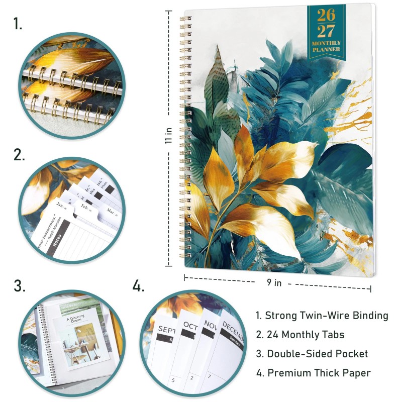 Amoroud 2026-2027 Monthly Planner/Calend