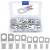 Wirefy 60 PCS Tinned Copper Wire Lugs Kit - Battery