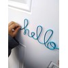 Hello Sign Wall Hanging for Room, Office, Bath, Kitchen