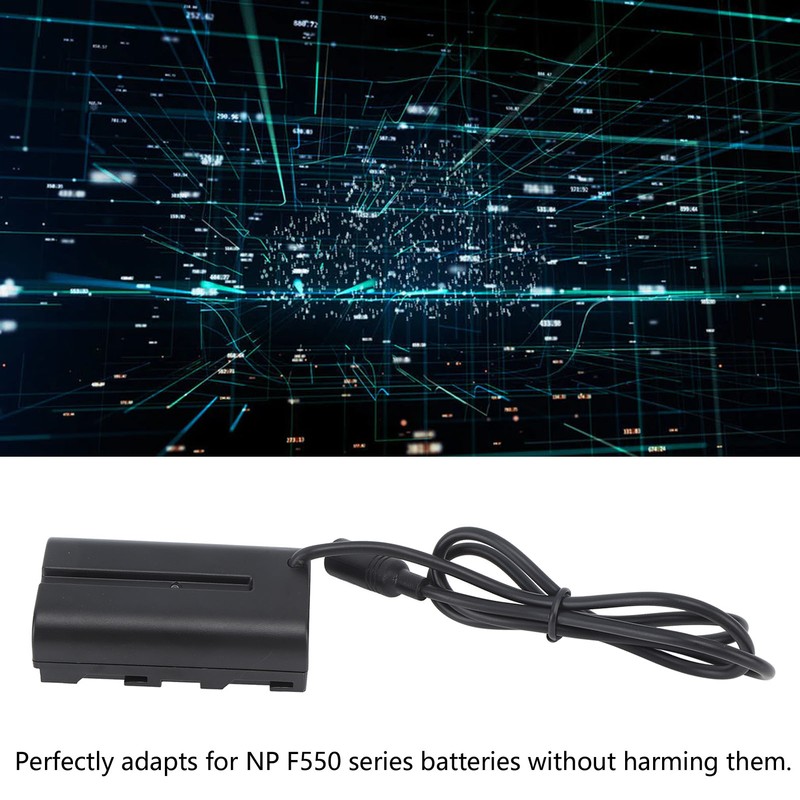 NP F550 Dummy Battery DC Coupler Full Decoding AC F550