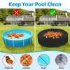 Round Pool Cover for Dog Pool, 122 x 30 cm,