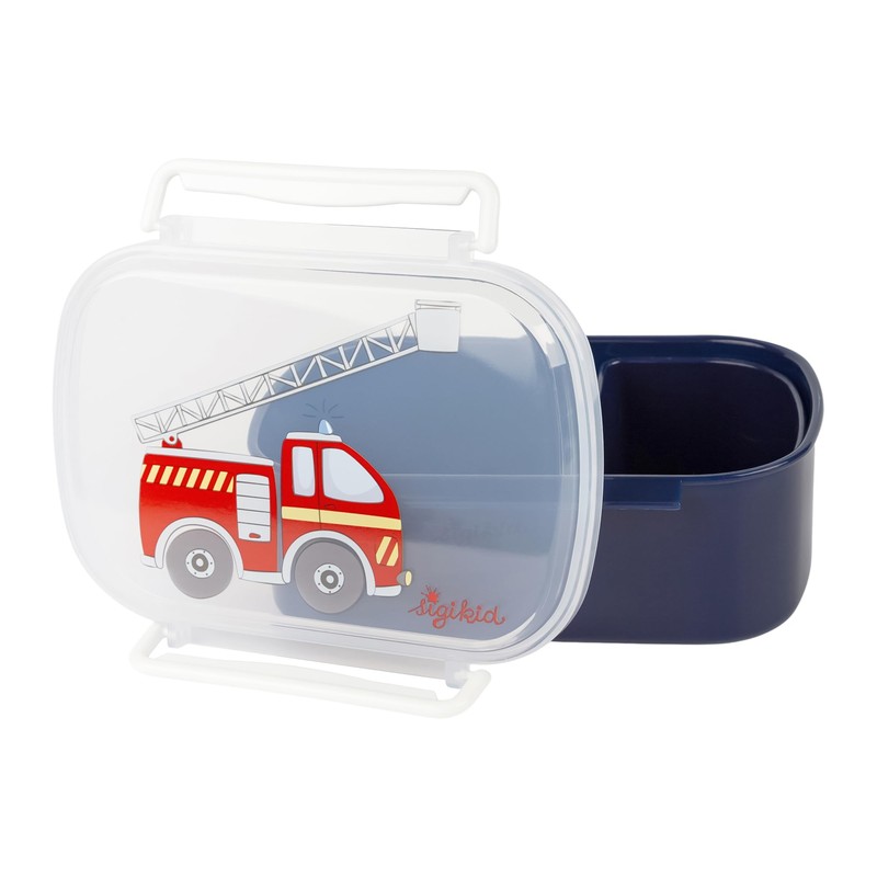SIGIKID 25408 Lunch Box Fire Brigade Lunch Box with Insert