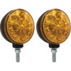 TIGERLIGHTS TLFL2 12V Double Amber LED Flashing Light Compatible With/Replacement