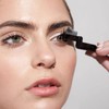 Acavado Peine de pestañas plegable, cepillo de pestañas para cejas,
