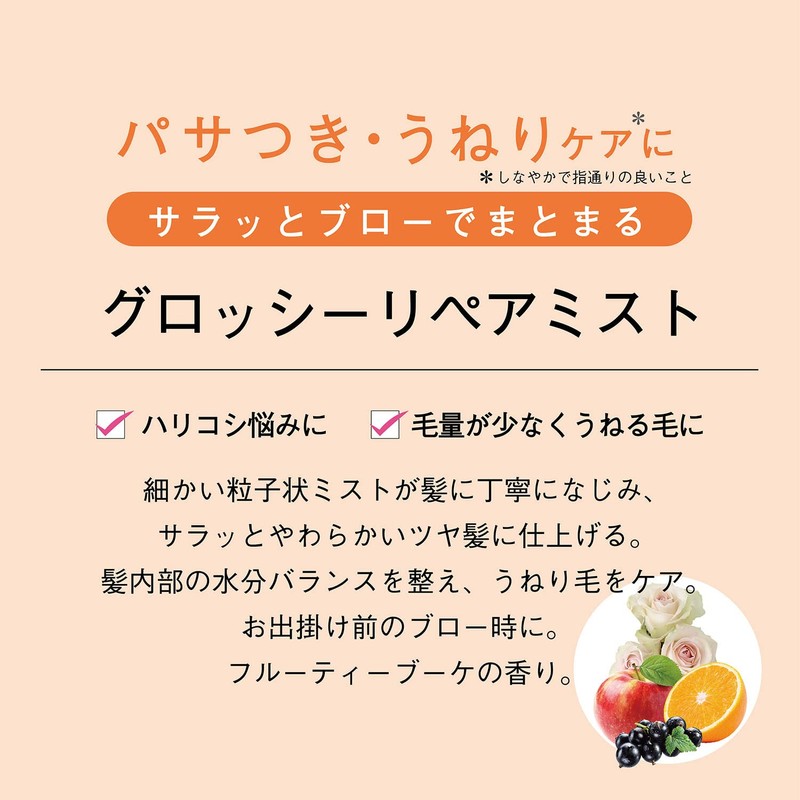 airy & easy glossy repair mist