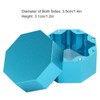 Cue Chalk Box Holder Aluminium Alloy Octagonal Universal Billiard Chalk