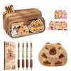 IN Chenthy Capybara Makeup Bag with Cute Plush Toy, Stickers