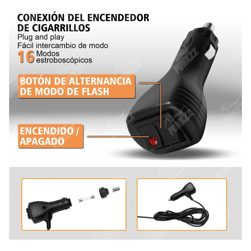 Barra Torreta Estrobo Codigo Leds Cob Policia 35 PuLG 60w