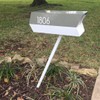 modbox USA Modern Mailbox Numbers, Custom Cut to Order, Set