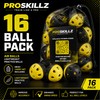 PROSKILLZ® FLIGHTSYNC™ Golf Practice Air Balls – 16 Pack Lightweight