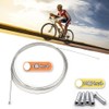 KALOLINNA Bicycle Brake Line, 6pcs 2.1m Cable Stainless Steel with