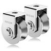 3Inch Stainless Steel V Groove Pulley Wheel, 2Pack Heavy Duty