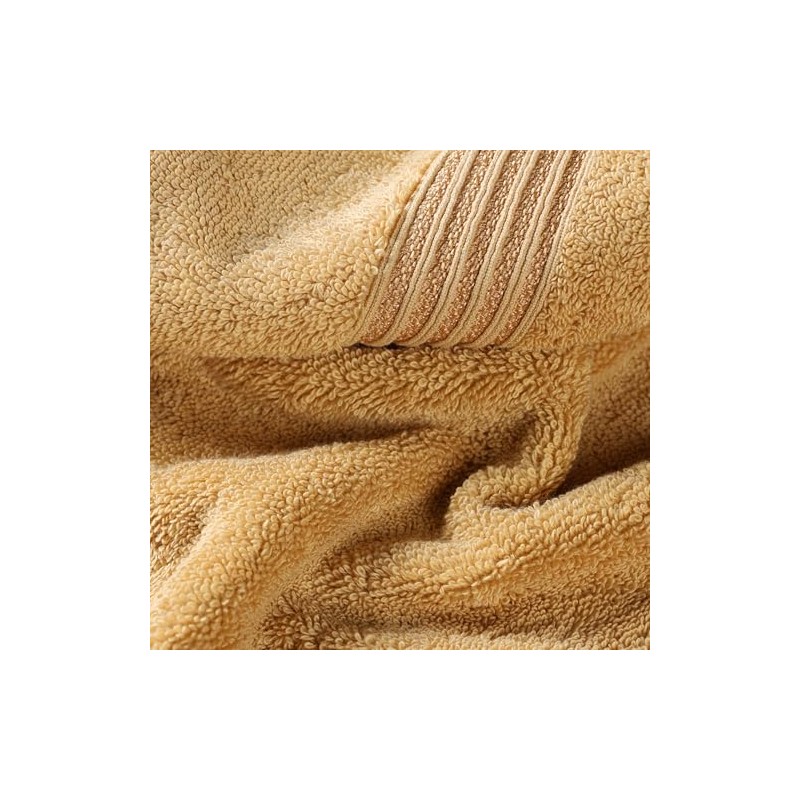Superior Collection, 100% Premium Long-Staple Combed Cotton, 6-Piece Towel Set,