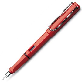 LAMY Safari Nib Fountain Pen - Red, Model 016, Medium
