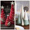 KEAGAN 9PCS Paper Mache Cones Open Bottom Extra Thick Cardboard
