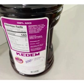 Kedem 100% Grape Juice 96 Flow Kiddush For Shabbat Judaica New