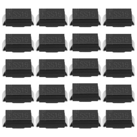 The Lord of the Tools SS16 SMA Schottky Diode Aufputz-Gleichrichterdiode 1 A 60 V 4 x 2 mm für effiziente Gleichrichtung und Schaltkreisschutz Barrieregleichrichter, 40 Stück