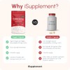 CoQ10 Supplement High Strength 500mg - Q10 Coenzyme by iSupplement
