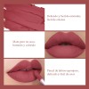 Set De 6 Labiales Handaiyan Lápiz Labial Color Rojo Mate