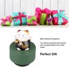 Music Box Round Shape Fortune Cat Style Pleasing Melody Exquisite