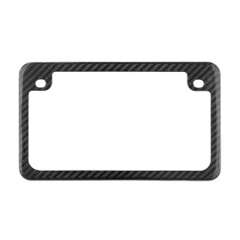 BLVD Premium Carbon Fiber Motorcycle License Plate Frame For Ninja Ducati Harley etc