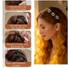 Crystal stone braided hair clips,Pearl hair clip,Hair bows for women,easily