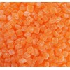 SweetGlob Sour Chewy Cubes Candy (1 Pound, Orange)