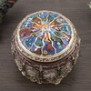 Vintage Music Box with 12 Constellations Rotating Goddess Twinkling LED