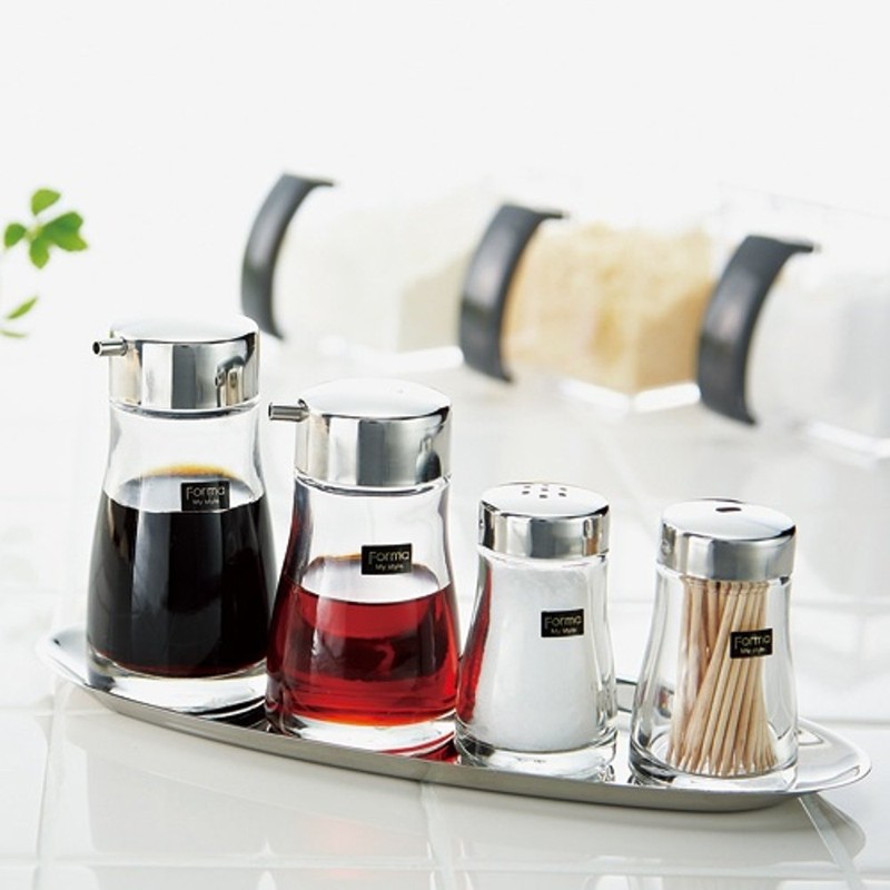 アスベル Forma 1 X Glass Soy Sauce Pot, Soy Sauce