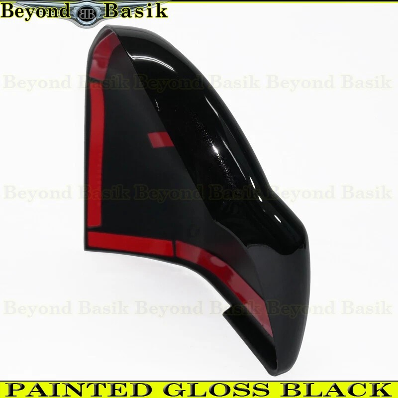 Torox For 2016-2024 NISSAN TITAN XD GLOSS BLACK Mirror COVERS