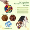 ZQOZQO Dog Snuffle Ball, Snuffle Ball for Dog Training Natural