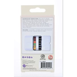 Prima Marketing 584269 Prima Watercolor Confections Watercolor Pans, Pack of 12-Tropicals