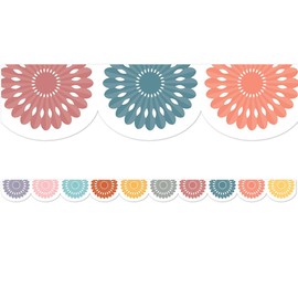 Teacher Created Resources Happy Cactus Crew Fiesta Die-Cut Border Trim (TCR6957)