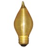 40W Spunlite C15 Chandelier Bulb in Amber [Set of 8]