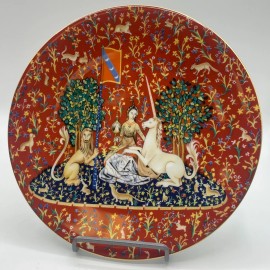 La Dame A LA LICORNE The Lady In The Unicorn Collectors Plate La Dame A La Licorne 1978 NIB