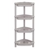 ELYKEN 4 Tier Shower Caddy Organizer Shelf Corner, 14.4 x
