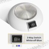 Partsam 1Pc 4 Inch Round LED Utility Dome Light Surface