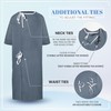 Utopia Care Men's Hospital Gown Soft and Comfortable Patient Gown