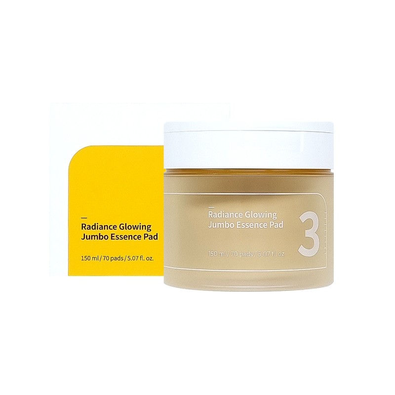 Numbersin No. 3 Clear Glow Essence Jumbo Pad 70 sheets
