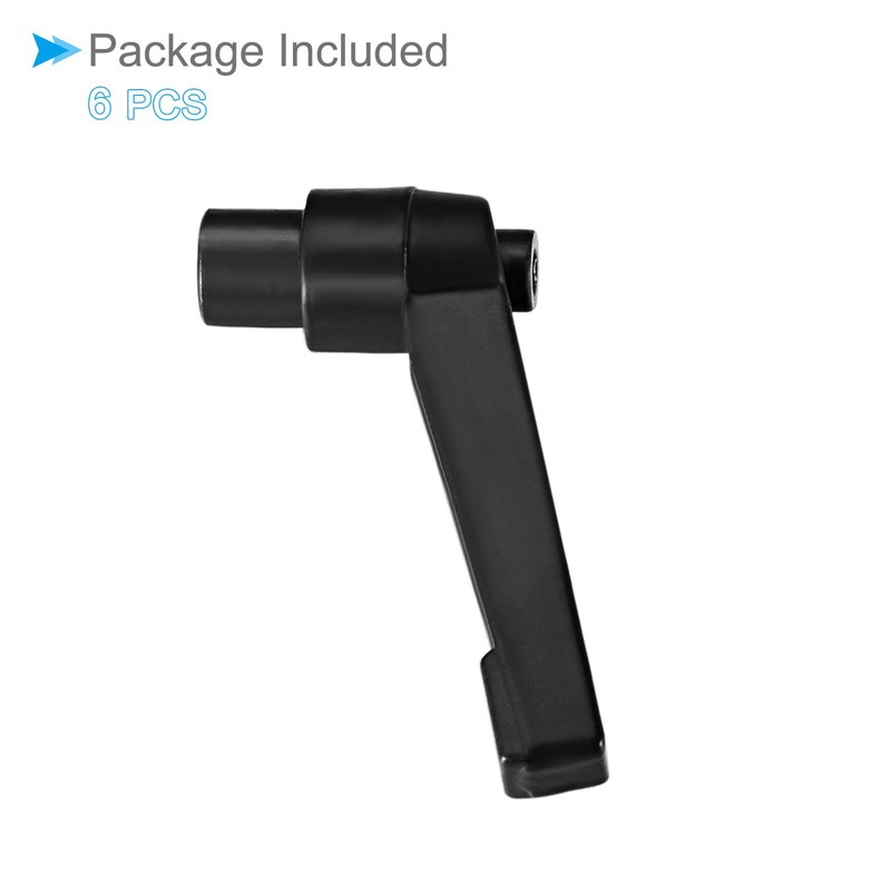 CoCud Clamp Lever Handle M6 Female Thread 46mm Lever Adjustable