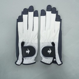 Lcox Sportif Golf LG5SGV01L Women's Golf Gloves, Ambidextrous, All Weather, Nail Free, UPF50+ Synthetic Leather, WH00 (white), M