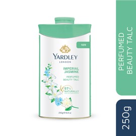 Yardley London Jasmine Perfumed Talcum Powder - 250 g. 8.8 oz, Deodorizing Talc