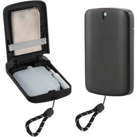 Glasses Cleaner,Screen Cleaner,Portable Glasses and Screen Cleaner Spray,Alcohol Free,Replaceable Cleaning Liquid (Black) New 2025