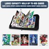 HESPLUS Card Binder 4 Pocket, Trading Card Binder with Sleeves,