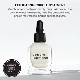 Deborah Lippmann Cuticle Remover Cuticle Softener for Nail Care No Soaking, No Peeling, No Nipping 0.5 Fl Oz