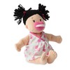Manhattan Toy Baby Stella Black Hair Soft First Baby Doll,