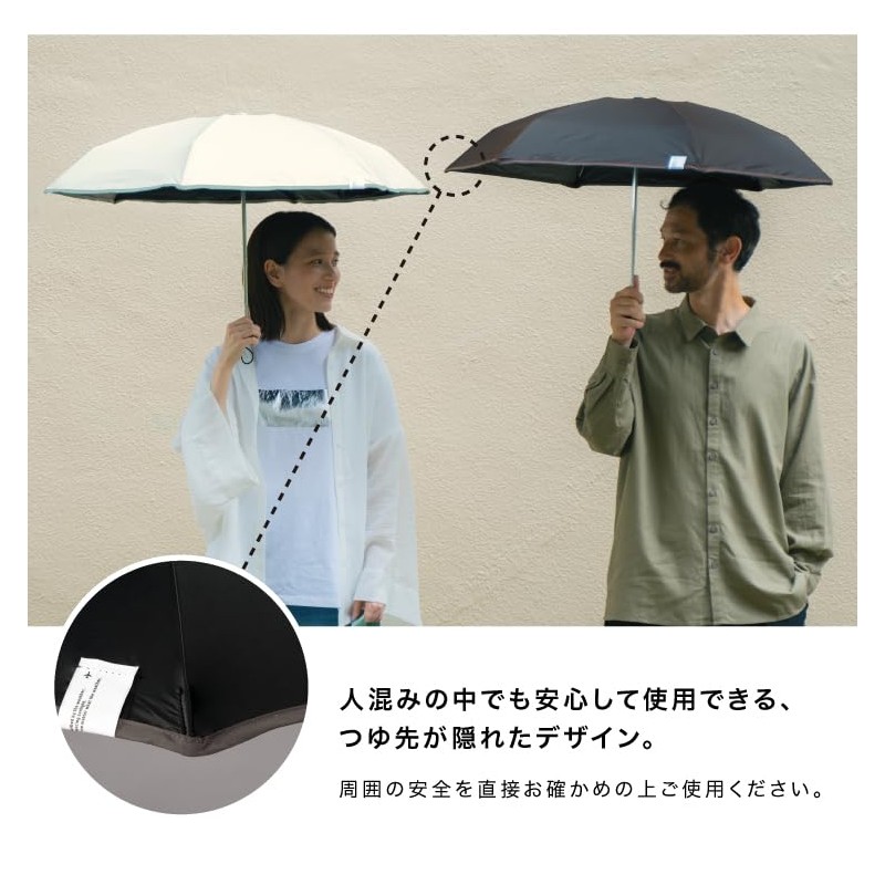 [2025] Wpc. Parasol Light Filtering Travel Parasol Mini Off <100%