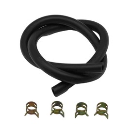 1/4" x 25" Fuel Line Hose with 4 Clamps Lawn Mower Compatible with 5414K 283207 791850 Small Engine
