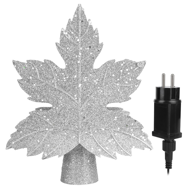 Christmas Tree Topper Projection Lamp Ornament Night Decorative Light for