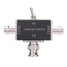 Manual Antennae Transfer Switch, BNC Interface 1 Input 2 Output 2 Way Antennae Switch 100W